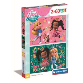Coffret 2 puzzles 60 pièces clementoni a