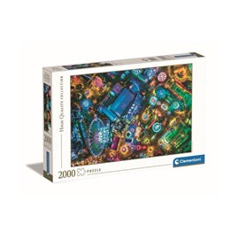 Puzzle 2000 pièces clementoni vue aérien