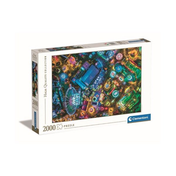 Puzzle 2000 pièces clementoni vue aérien