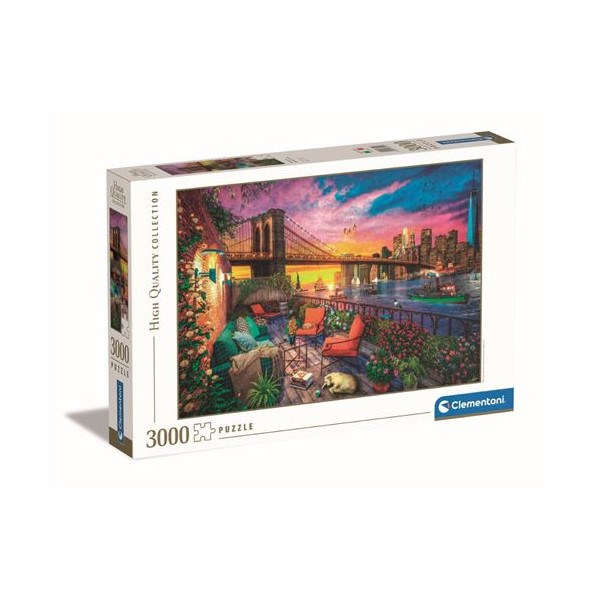 Puzzle 3000 pièces clementoni manhattan