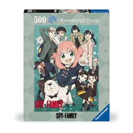 Puzzle 500 pièces ravensburger spy x fam