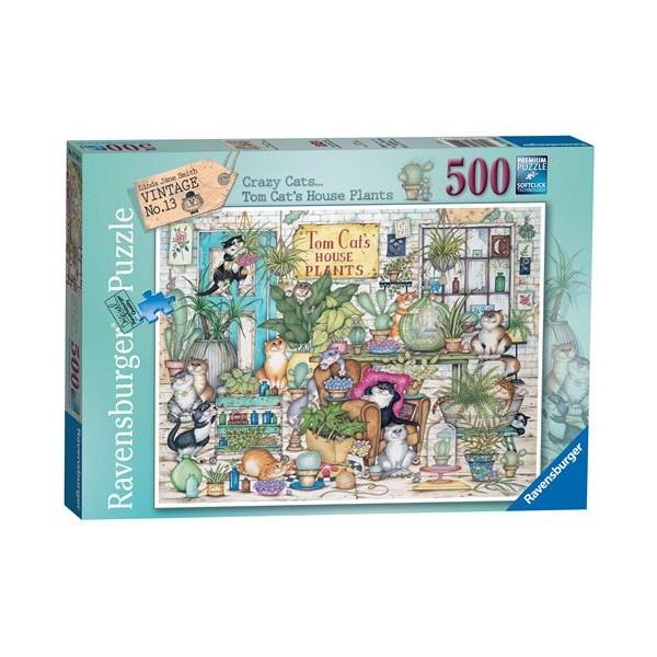 Puzzle ravensburger tom cat's house plan