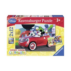 Puzzles 2 x 12 pièces ravensburger micke