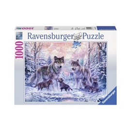Puzzle 1000 pièces ravensburger loups ar