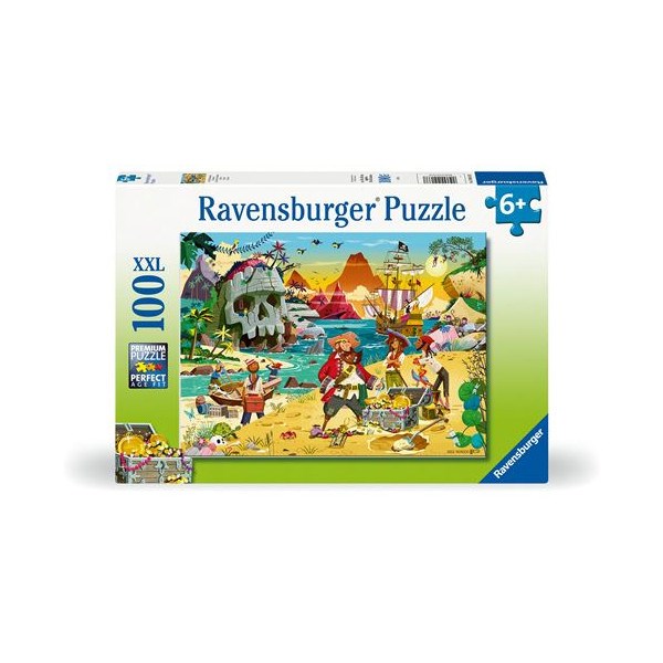 Puzzle 100 pièces xxl ravensburger le tr