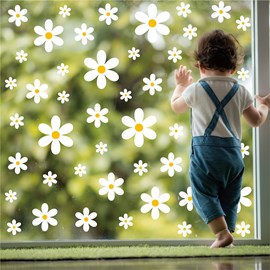 Sticker marguerites 72 pièces