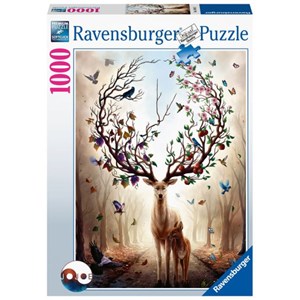 Puzzle 1000 pièces ravensburger cerf fan