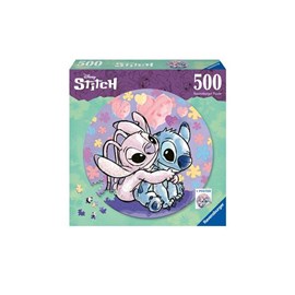 Puzzle ravensburger rond stitch 500 pièc