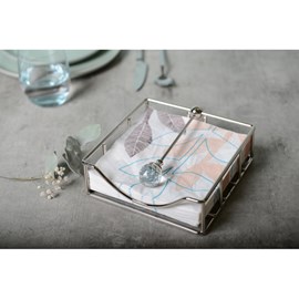Porte-serviettes diamant 18cm
