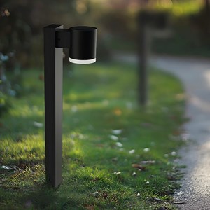 Potelet solaire noir novia