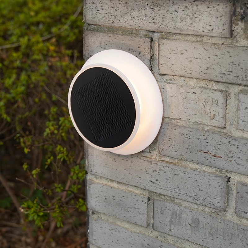 Spot solaire blanc solia spike