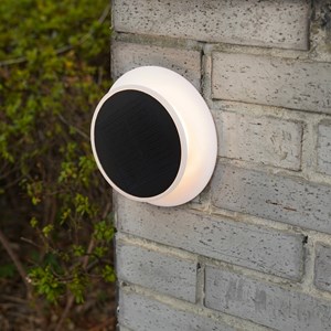 Spot solaire blanc solia