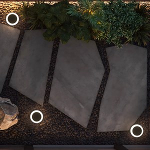 Spot solaire blanc solia