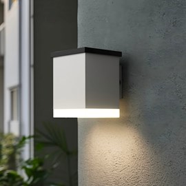 Applique murale solaire blanc sunbox