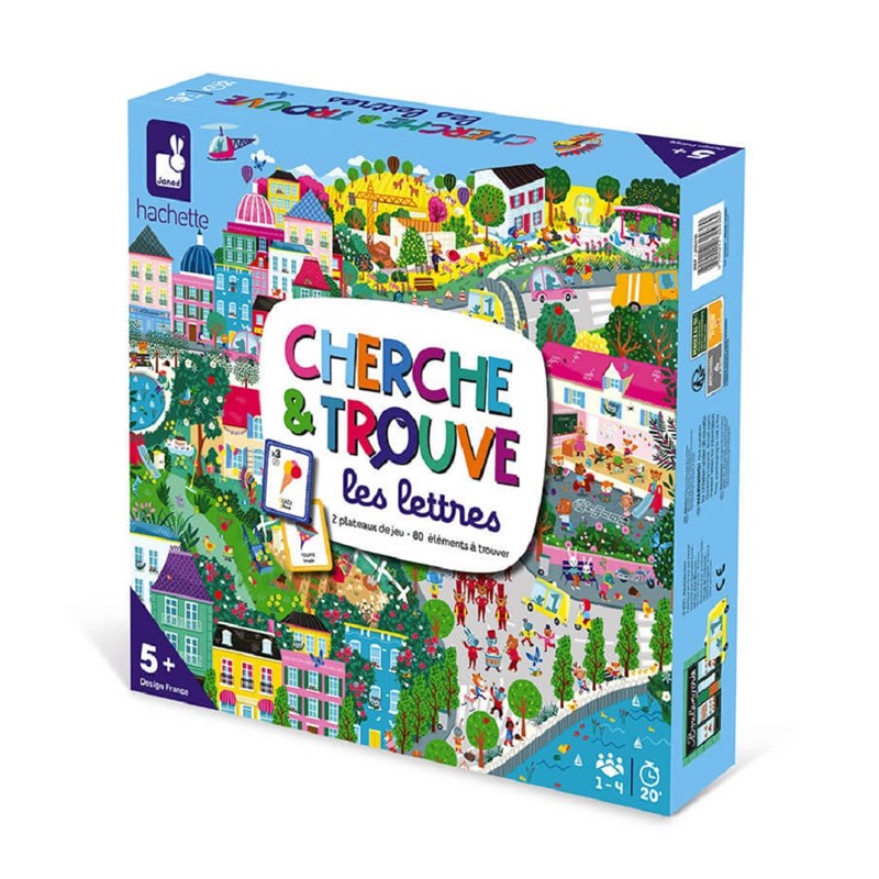 Jeu cherche et trouve - lettres
