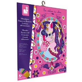 Mosaïques poneys et licornes