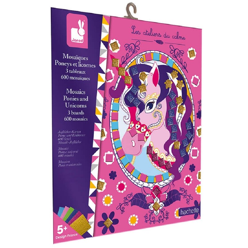 Mosaïques poneys et licornes