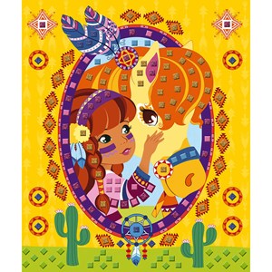 Mosaïques poneys et licornes