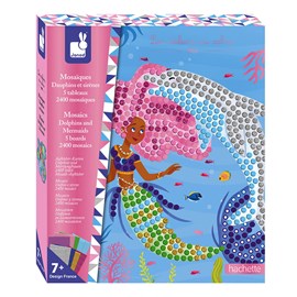 Mosaïques dauphins et sirènes