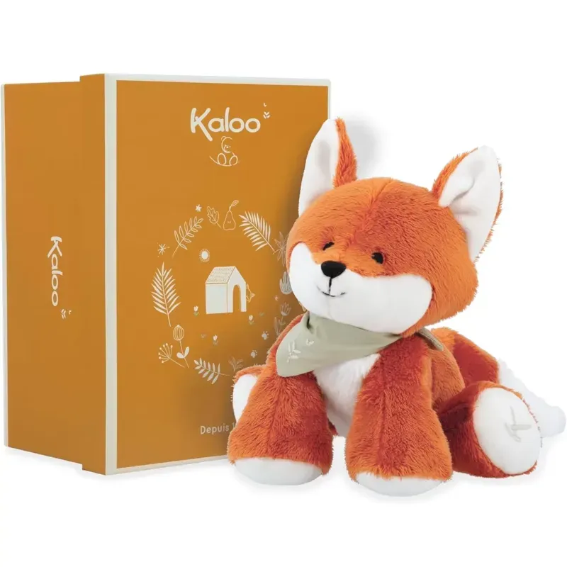 Peluche renard paprika 17 cm (Kaloo) - Couverture