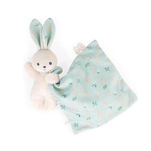 Doudou lapin carré douceur