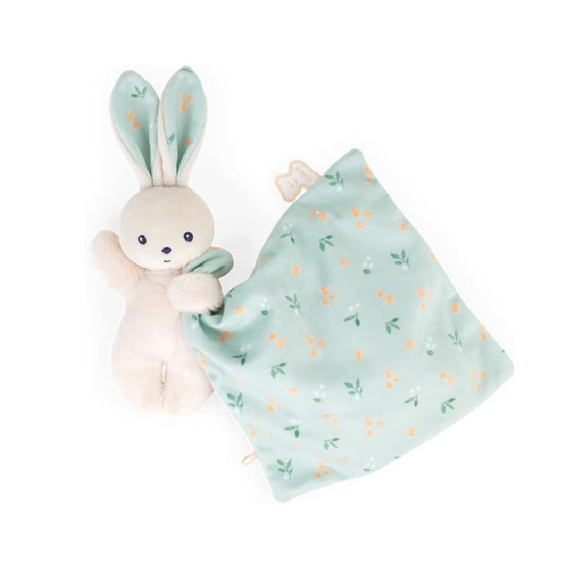 Doudou lapin carré douceur