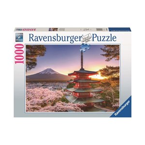 Puzzle ravensburger cerisiers en fleurs