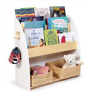 Bibliothèque forêt naturel-blanc