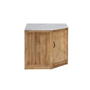 Meuble bas de cuisine en angle epure