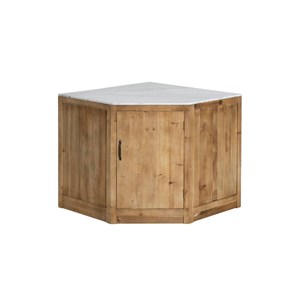 Meuble bas de cuisine en angle epure