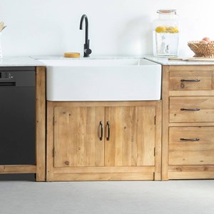 Meuble bas de cuisine avec évier