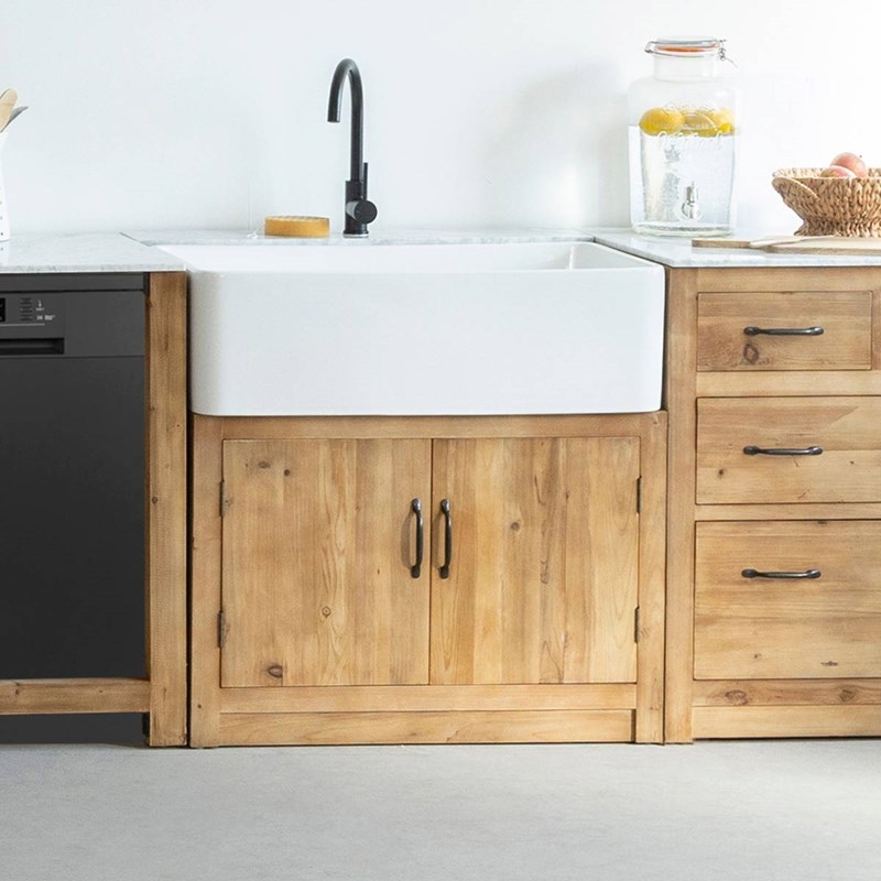 Meuble bas de cuisine avec évier