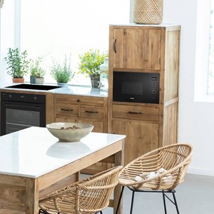 Colonne de cuisine pour micro-ondes