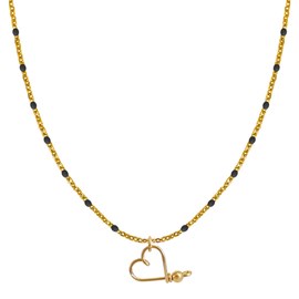 Collier lovely rosary colors plaqué or