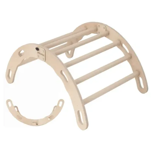 Mamoi - Bascule 2-en-1 montessori pour enfant en bois et contreplaqué bois