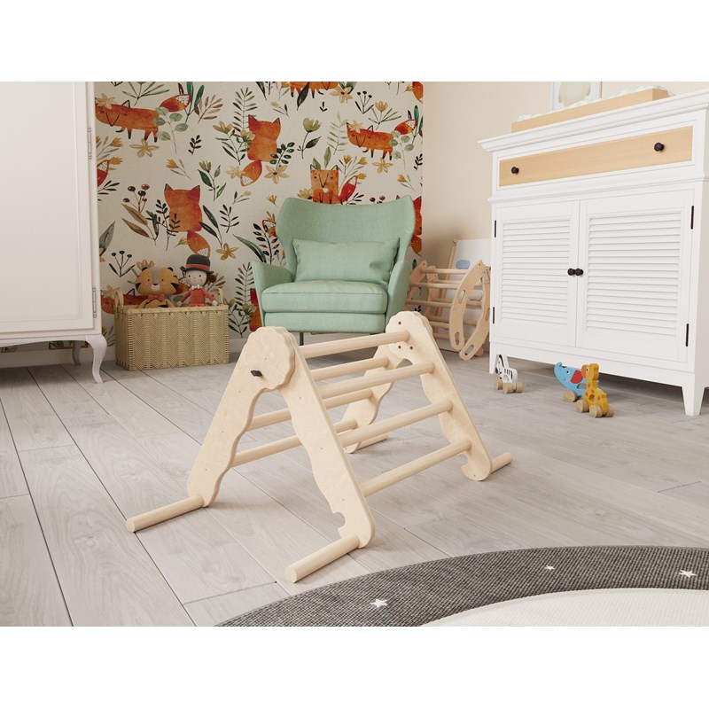 Triangle de pikler bois motricité