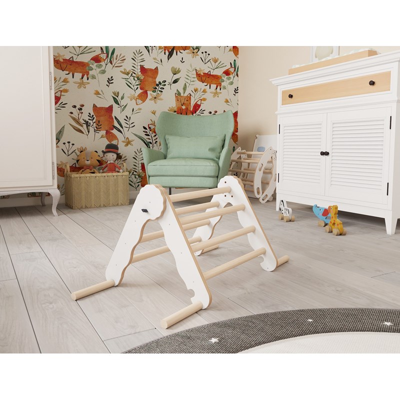 Triangle de pikler bois motricité