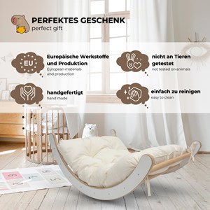 Combo 3-en-1 – arche, toboggan + coussin