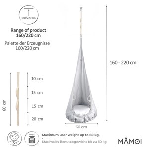 Cocon suspendu sensoriel enfant