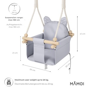 Chaise hamac suspendue bébé, petit chat