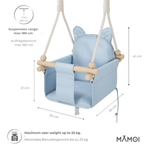 Chaise hamac suspendue bébé, petit chat
