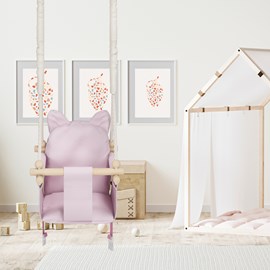 Chaise hamac suspendue bébé, petit chat