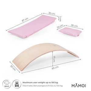 Planche d’équilibre + coussins enfant