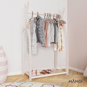 Portant chambre enfant en bois