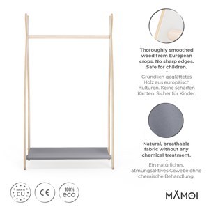 Portant chambre enfant en bois