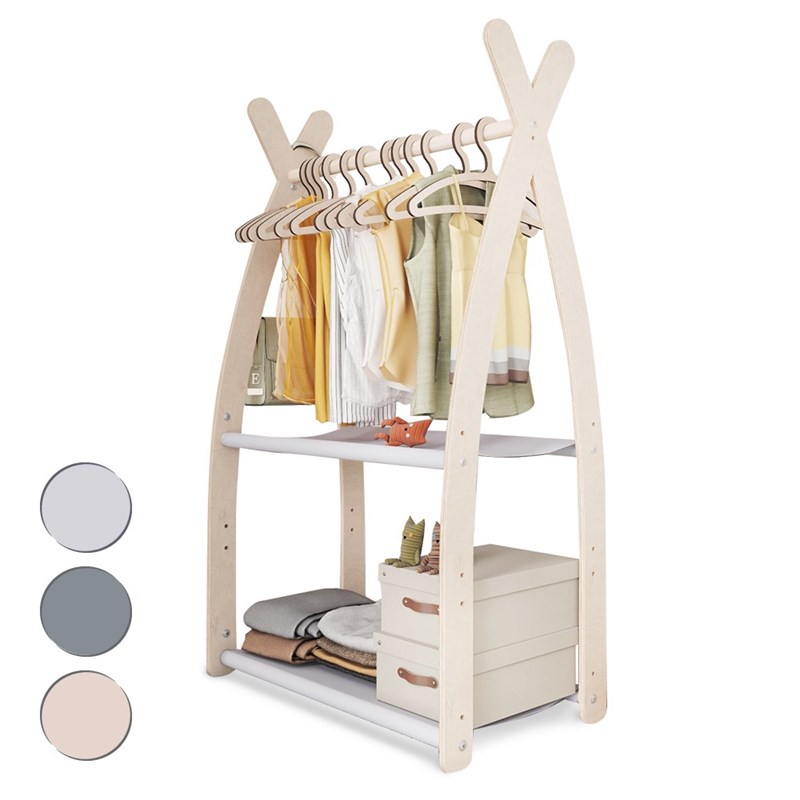 Portant chambre enfant en bois