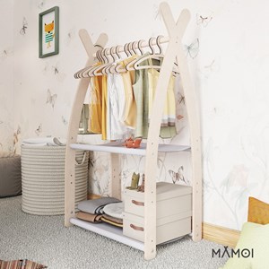 Portant chambre enfant en bois