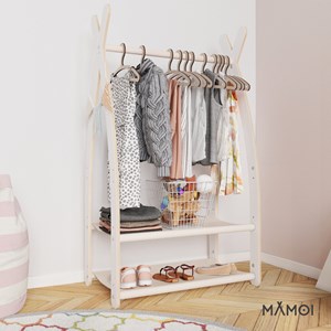 Portant chambre enfant en bois