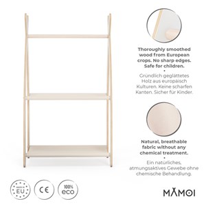 Portant chambre enfant en bois