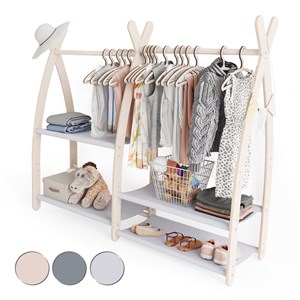Portant à vêtements enfant – bois